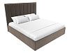 Кровать интерьерная Афродита 160 (коричневый)