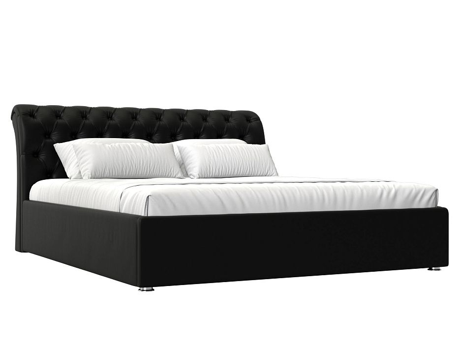 Кровать интерьерная Сицилия 160 (черный)
