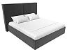 Кровать интерьерная Аура 160 (серый)