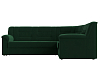 Угловой диван Карелия правый угол (зеленый)