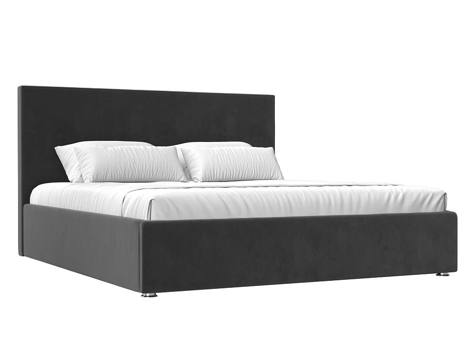 Кровать интерьерная Кариба 180 (серый)