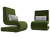 Кресло Волна (2 шт.) (зеленый)